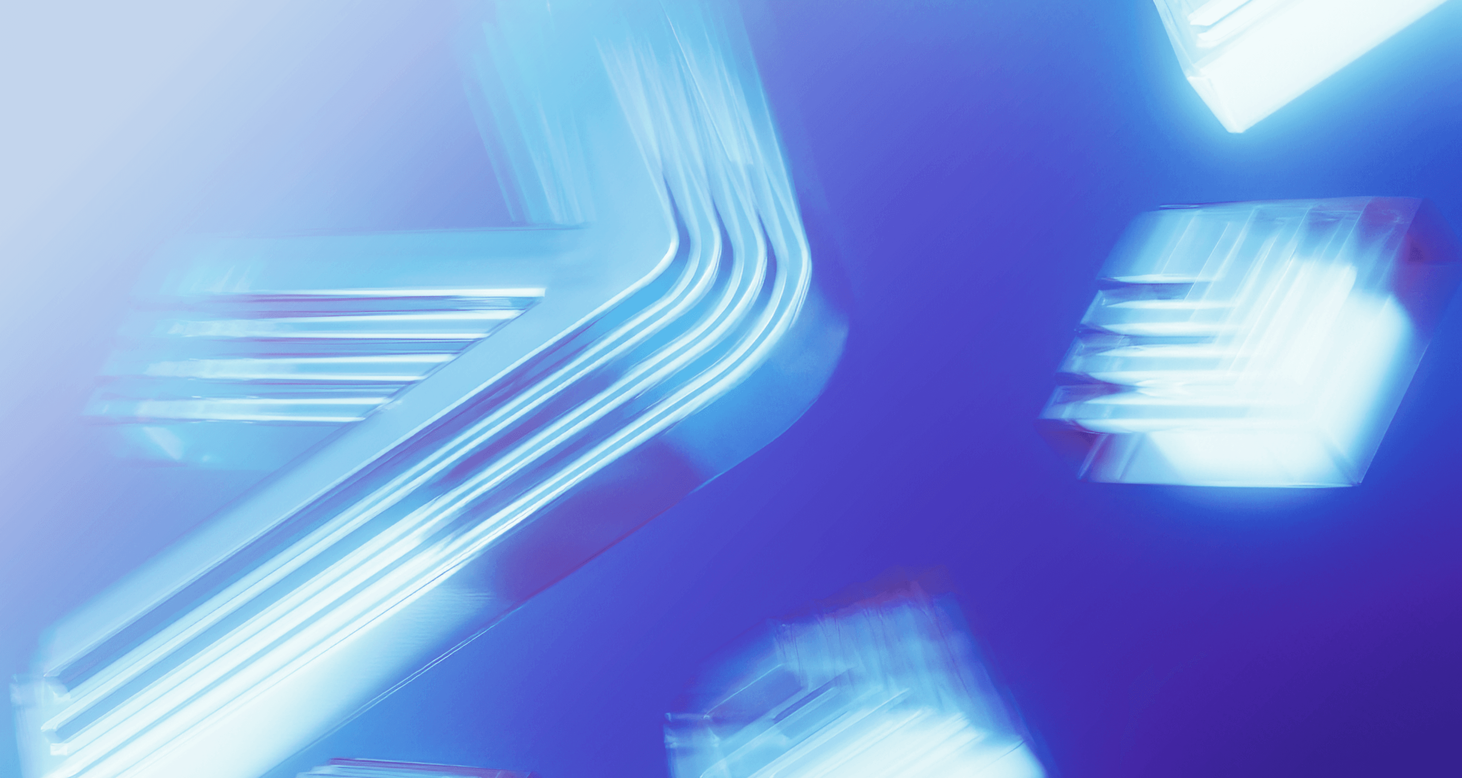 Abstract blue dynamic motion graphic